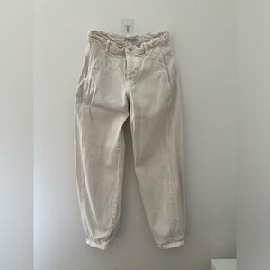 Zara cream pants